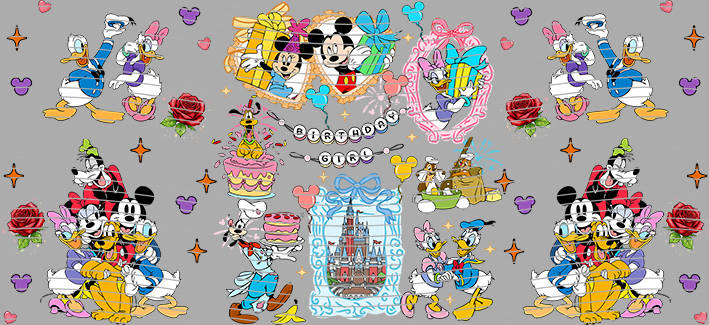 16oz Disney style-D-1591